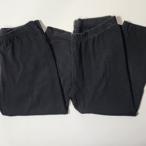 Cat & Jack And George Brand Girl's Black Capri's Size: 10/12